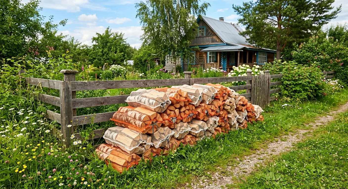 Дрова для дачи в Калининграде